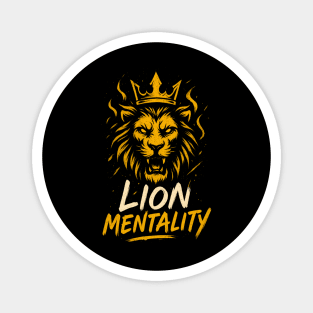 Lion Mentality Magnet